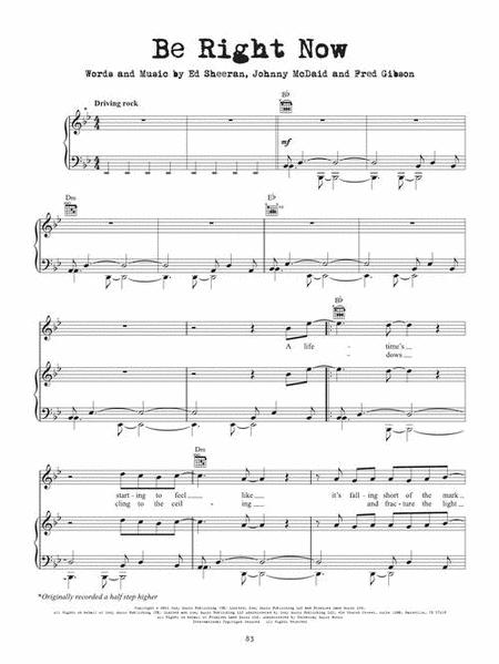 Ed Sheeran - Equals = - P/V/G - Hal Leonard