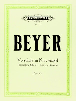 Beyer - Preparatory School Op101 - Piano Solo Peters EP2721