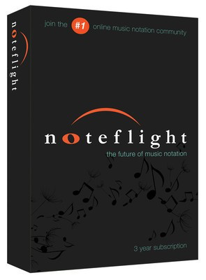 NoteflightŒ¬ - 3 Year Subscription (Retail Box) For Composers and Arrangers - Package