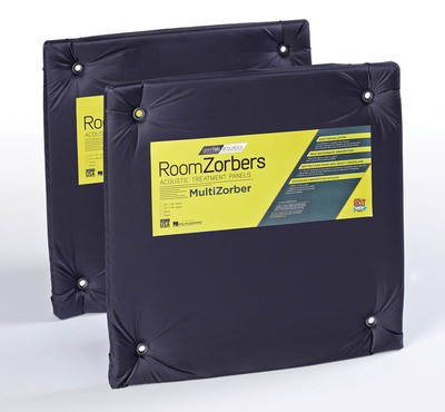 Roomzorber Multi Black 2424 Pair 24'X24' Panels -