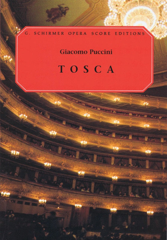 PUCCINI TOSCA VOCAL SCORE - PUCCINI - G Schirmer