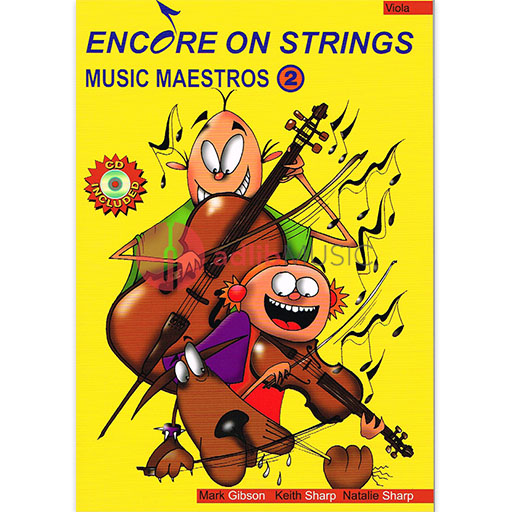 Encore On Strings Music Maestros Viola Bk2 Book/OA