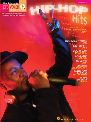 Hip-Hop Hits - Pro Vocal Men's Edition Volume 31 - Vocal Hal Leonard Melody Line, Lyrics & Chords /CD