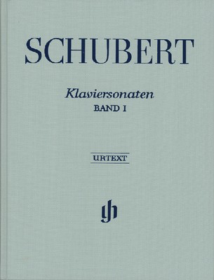 Sonatas Bk 1 Bound Urtext - Franz Schubert - Piano G. Henle Verlag Piano Solo Hardcover