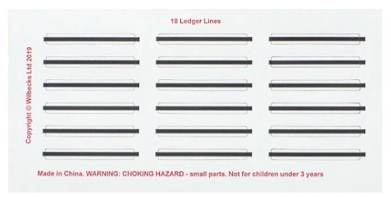 Wilbecks Ledger Line Magnets - Wilson Rebecca Wilbecks WB012