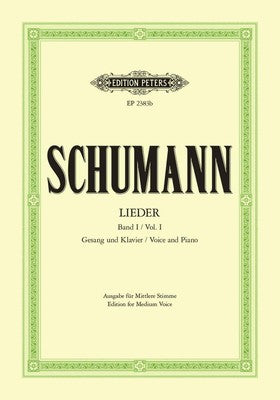 SONGS COMPLETE (GER) VOL1 MED - SCHUMANN (FRIEDLANDER) - PETERS