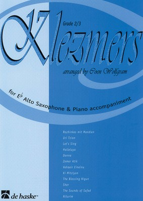 Klezmers Alto Saxophone - with Piano Accompaniment - Traditional - Alto Saxophone Coen Wolfgram De Haske Publications