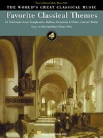 Favorite Classical Themes - 63 Selections from Symphonies, Ballets, Oratorios & Other Concert Works - Various - Piano Hal Leonard Piano Solo