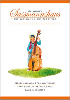 Early Start on the Double Bass, Volume 2 - Double Bass Egon Sassmannshaus|J. Peter Close Barenreiter