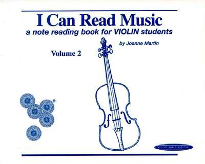 I Can Read Music, Volume 2 - A note reading book for VIOLIN students - Joanne Martin - Violin Summy Birchard