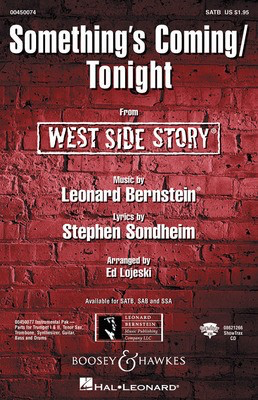 Something's Coming/Tonight (from West Side Story) - Leonard Bernstein|Stephen Sondheim - Ed Lojeski Hal Leonard Chamber Ensemble Score/Parts