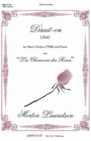 Dirait-on - from Les Chansons des Roses TTBB and Piano - Morten Lauridsen - TTBB Peermusic Classical Choral Score