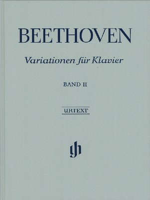 Variations Bk 2 Bound Urtext - Ludwig van Beethoven - Piano G. Henle Verlag Piano Solo Hardcover