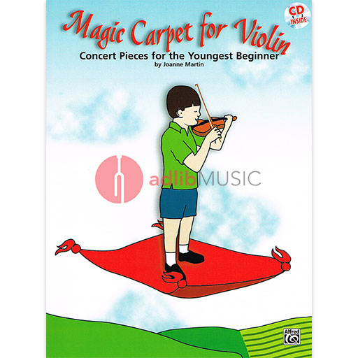 Magic Carpet for Violin - Violin/CD by Martin Alfred 27741