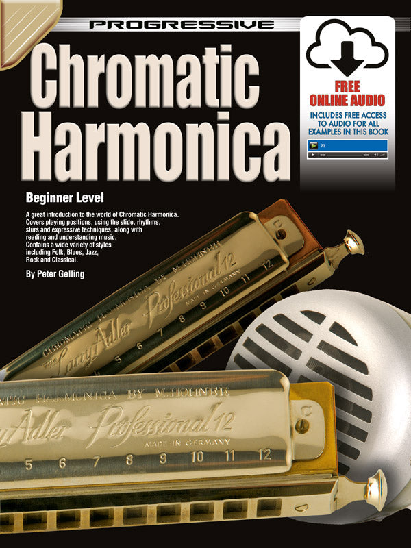 Progressive Chromatic Harmonica Book/OA