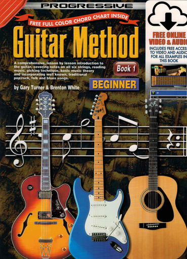 Progressive Guitar Method Book 1 Book/OA