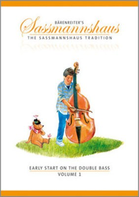 Early Start on the Double Bass Book 1 - Double Bass by Sassmanshaus Barenreiter BA9661