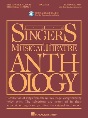 The Singer's Musical Theatre Anthology - Volume 5 - Baritone/Bass Book/2 CDs Pack - Various - Vocal Baritone|Bass Hal Leonard /CD