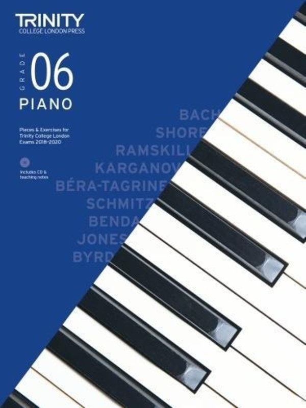 Trinity Piano Exam Pieces 2018-20 Grade 6 Book/CD - Trinity