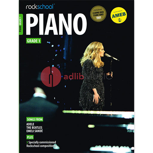 Rockschool Piano 2015-2019 Grade 1 - Piano/Audio Access Online RSK200002