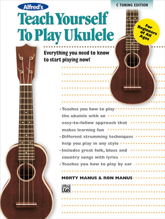 Teach Yourself to Play Ukulele (C Tuning) - Ukulele/CD by Manus/Manus Alfred 37133