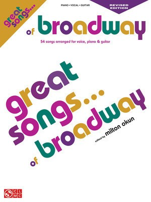 Great Songs of Broadway - Piano/Vocal/Guitar PVG Cherry Lane Music 2501545