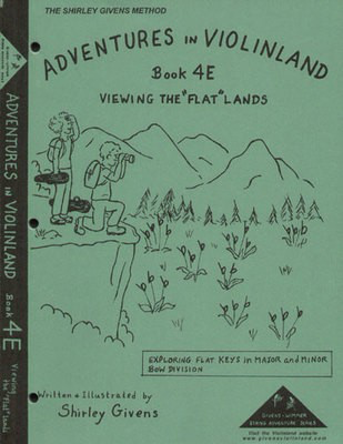 Adventures In Violinland Book 4E - Viewing the Flat Lands - Shirley Givens - Violin Seesaw Music