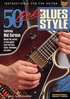 50 Licks Blues Style - Guitar Hal Leonard DVD