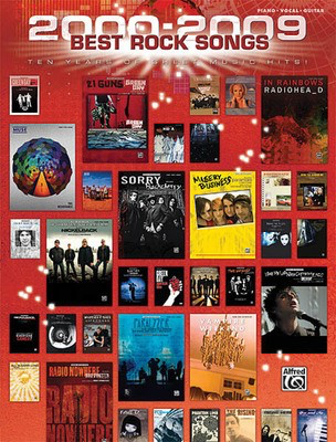 2000-2009 Best Rock Songs - Hal Leonard Piano, Vocal & Guitar