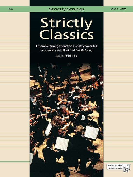 Strictly Classics Book 1 - Cello