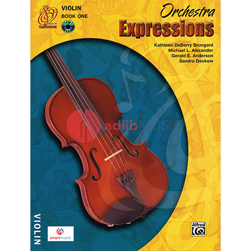 Orchestra Expressions Book 1 - Violin/CD by Dackow EMCO1002CD