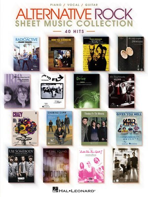 Alternative Rock Sheet Music Collection - 40 Hits - Guitar|Piano|Vocal Hal Leonard Piano, Vocal & Guitar