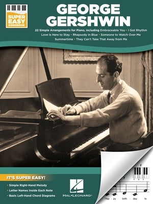 George Gershwin - Super Easy Songbook - Piano Hal Leonard 345536