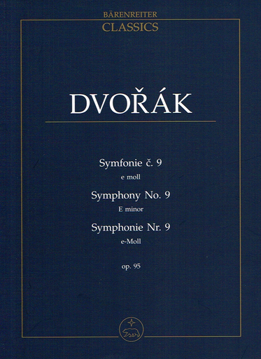 SYMPHONY NO 9 (STUDY SCORE) - DVORAK - BARENREITER