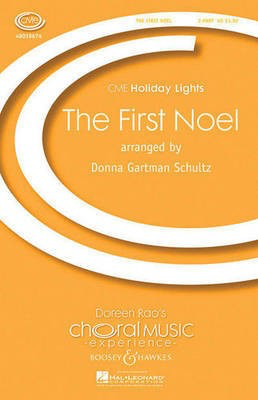 The First Noel - CME Holiday Lights - Donna Gartman Schultz - Boosey & Hawkes Instrumental Parts Score/Parts