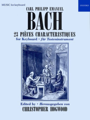 23 Pieces characteristiques - Carl Philipp Emanuel Bach - Piano - Oxford University Press