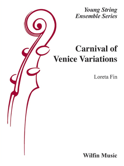 Fin - Carnival of Venice Variations - String Orchestra Grade 3 Score/Parts Alfred 76-48667 76-48667