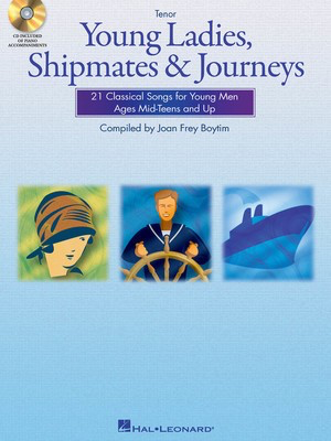 Young Ladies, Shipmates and Journeys - Tenor Book/CD Pack - Various - Classical Vocal Tenor Hal Leonard /CD