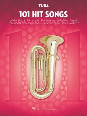 101 Hit Songs - Tuba Solo - Hal Leonard 370544