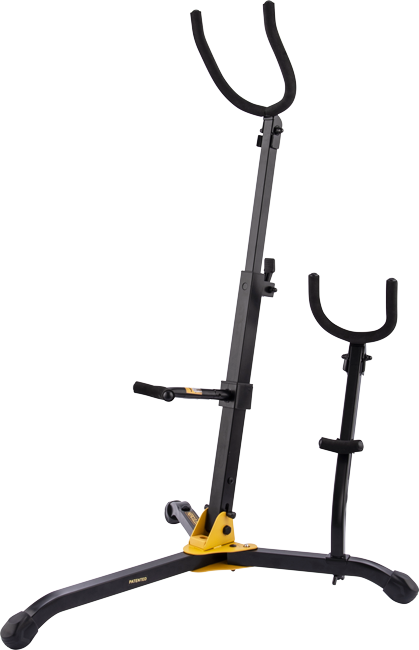 Saxophone Stand – Hercules Baritone, Alto and Tenor Saxophone Stand