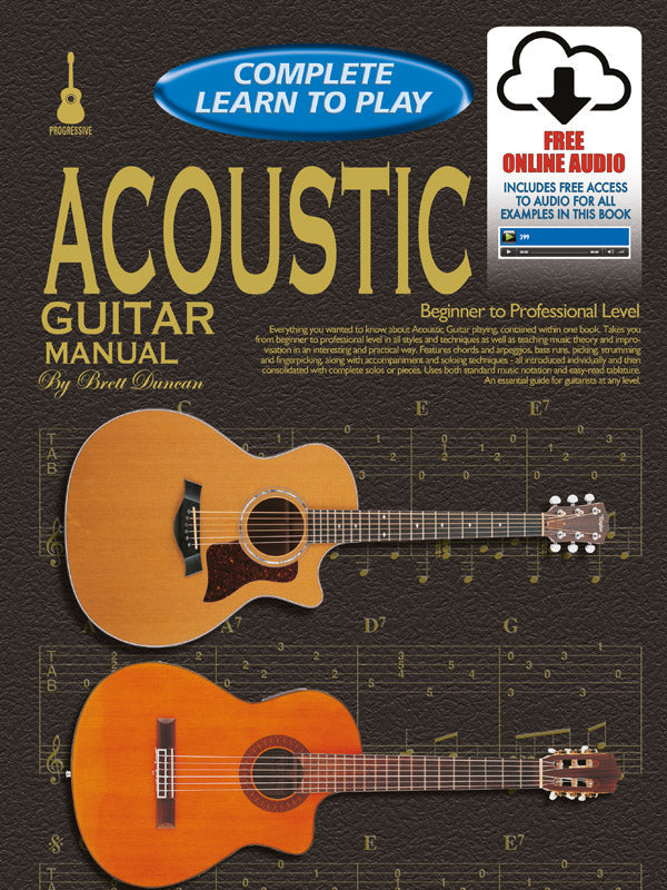 Complete Learn to Play Acoustic Guitar Book/OA