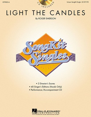 Light the Candles (SongKit Single) - Roger Emerson - Unison Hal Leonard Package