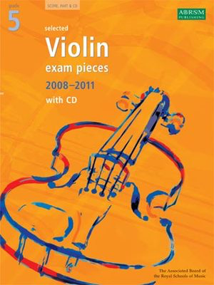 A B Violin Exam Pieces 2008-11 Gr 5 W/Pno Bk/Cd -