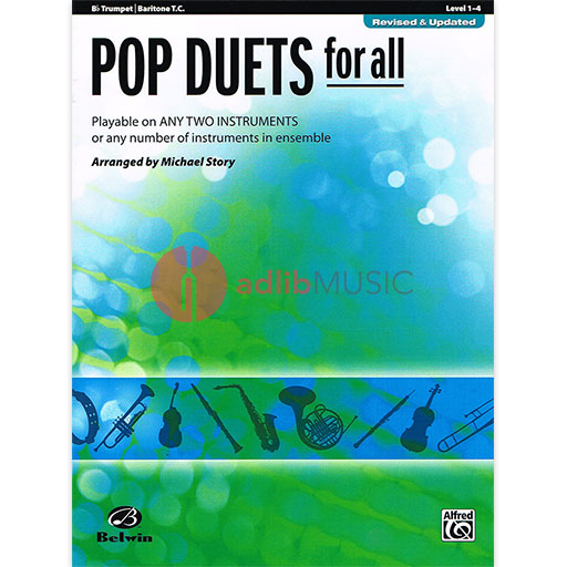 Pop Duets for All - Trumpet Duet arranged by Story Alfred 30690