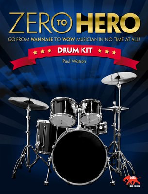 Zero To Hero Drum Kit Book 1 - Drums Sasha 20118008