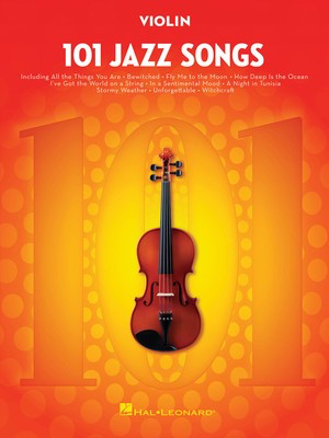 101 Jazz Songs - Violin Solo - Hal Leonard 146371