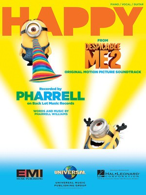 Happy (from Despicable Me 2) - Pharrell Williams - Vocal Hal Leonard Piano, Vocal & Guitar Sheet Music