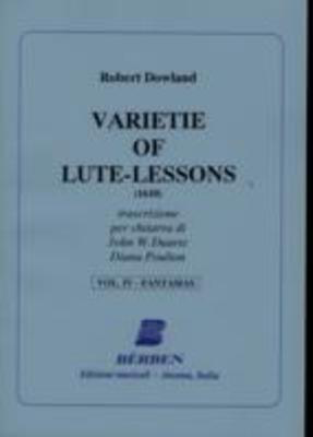 Variety of Lute Lessons Vol. 5 - Robert Dowland - Classical Guitar Berben