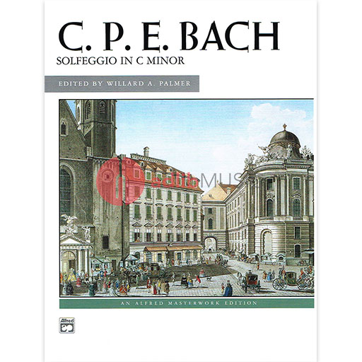 Bach CPE - Solfeggio in Cmin - Piano Solo Alfred 2544