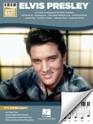 Elvis Presley - Super Easy Piano Hal Leonard 370075